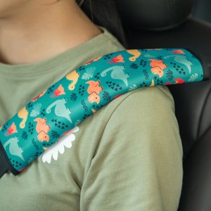 Natucare Kids Neopreno de algodón reflectante Cubierta de seguridad de algodón Negro lavable